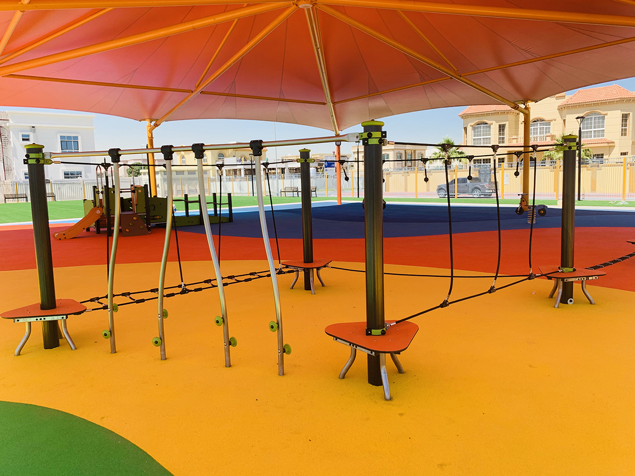 Al Warqaa park for Dubai Municipality Play Equipment Bin Sabt