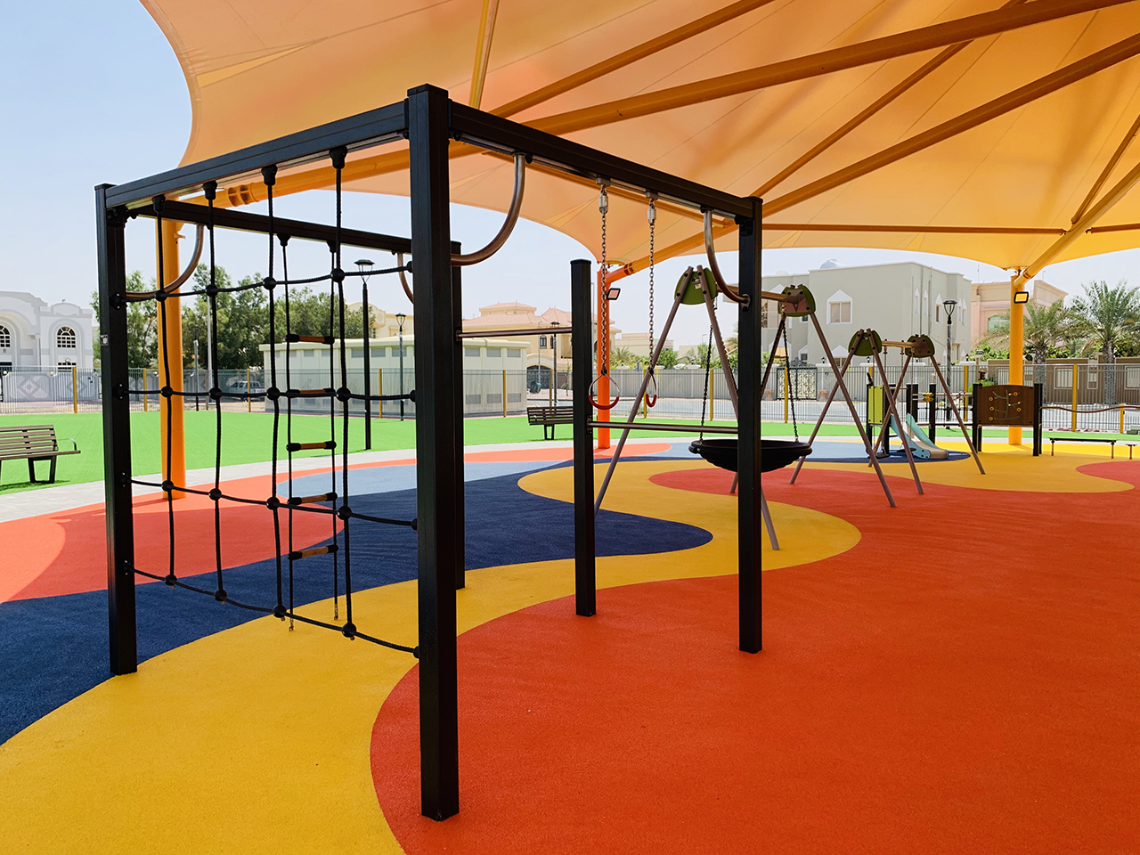 Al Barsha 2nd Park for Dubai Municipality - Play Equipment | Bin Sabt ...